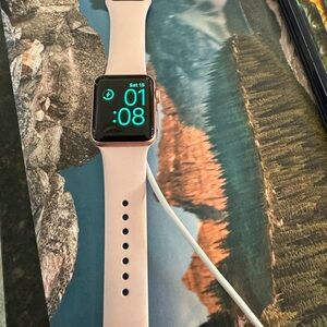 Apple series 3 Smartwatch with Pink Band